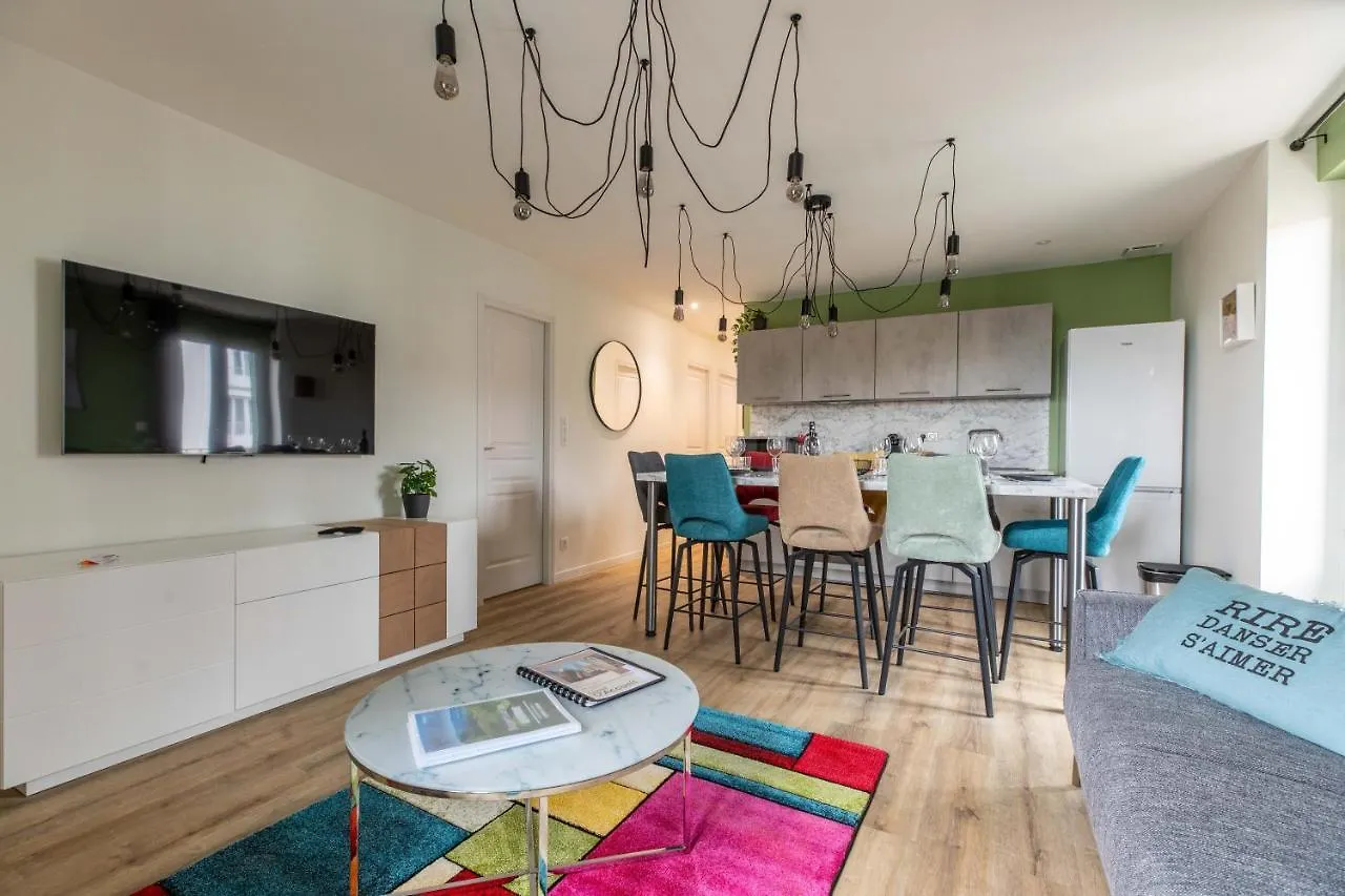Apartmán New F5 Neuf Cosy Lumineux Proche Siege Michelin Clermont-Ferrand 0*,  Francie
